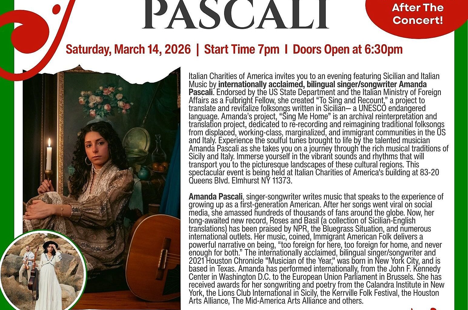 Evening Of Entertainment At ICA