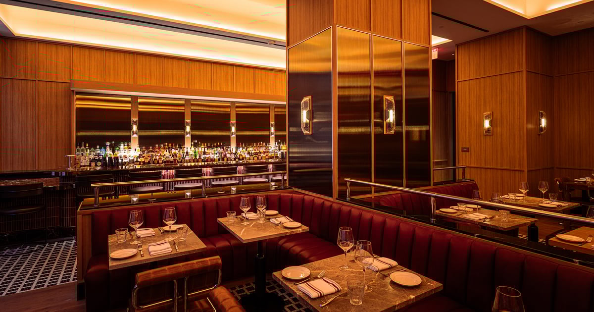 Italian-American brasserie Bar Rocco is now open in New York City