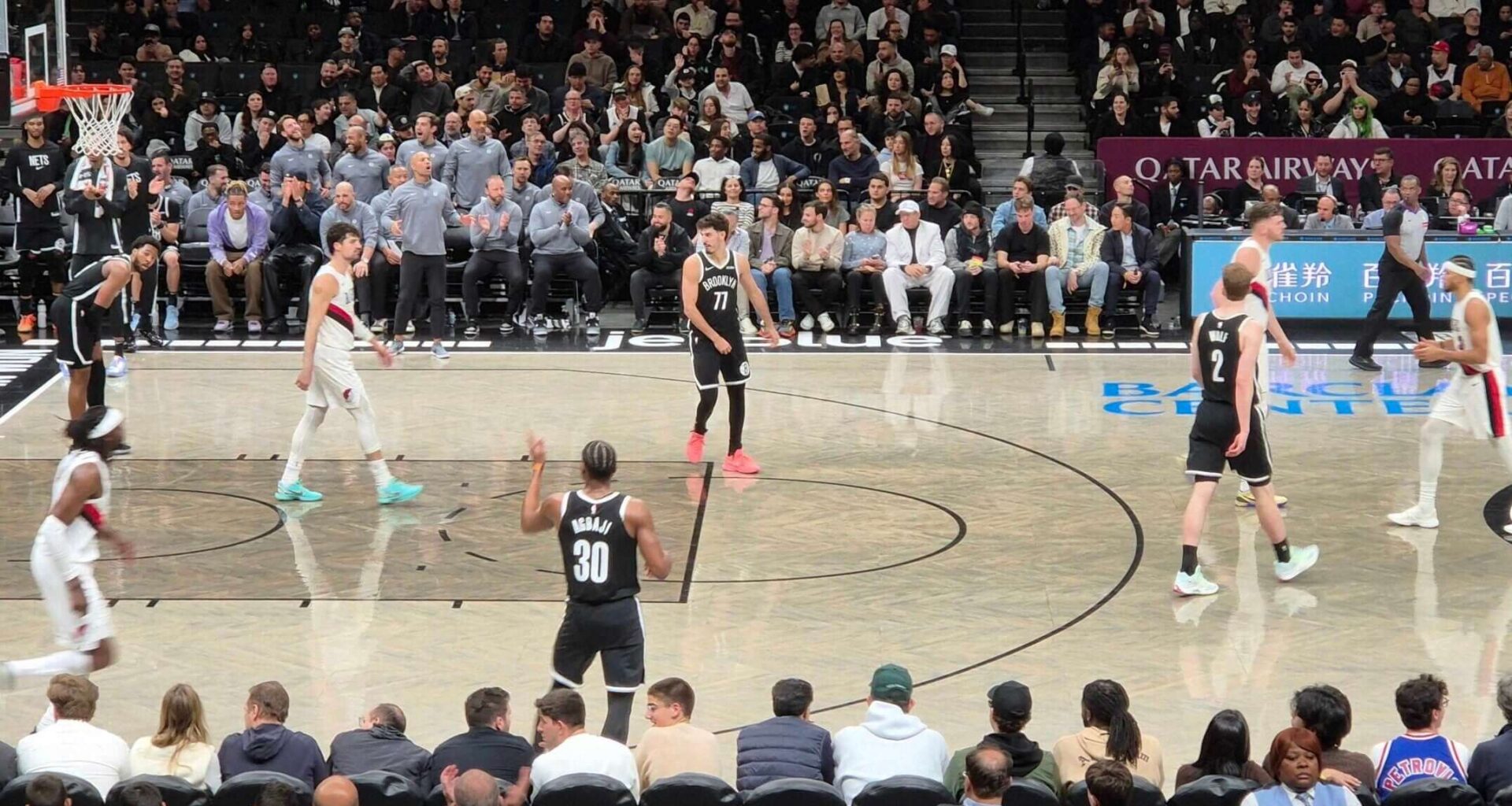 For the first time ever, NBA game features 3 Jews — Deni Avdija, Danny Wolf and Ben Saraf – The Forward