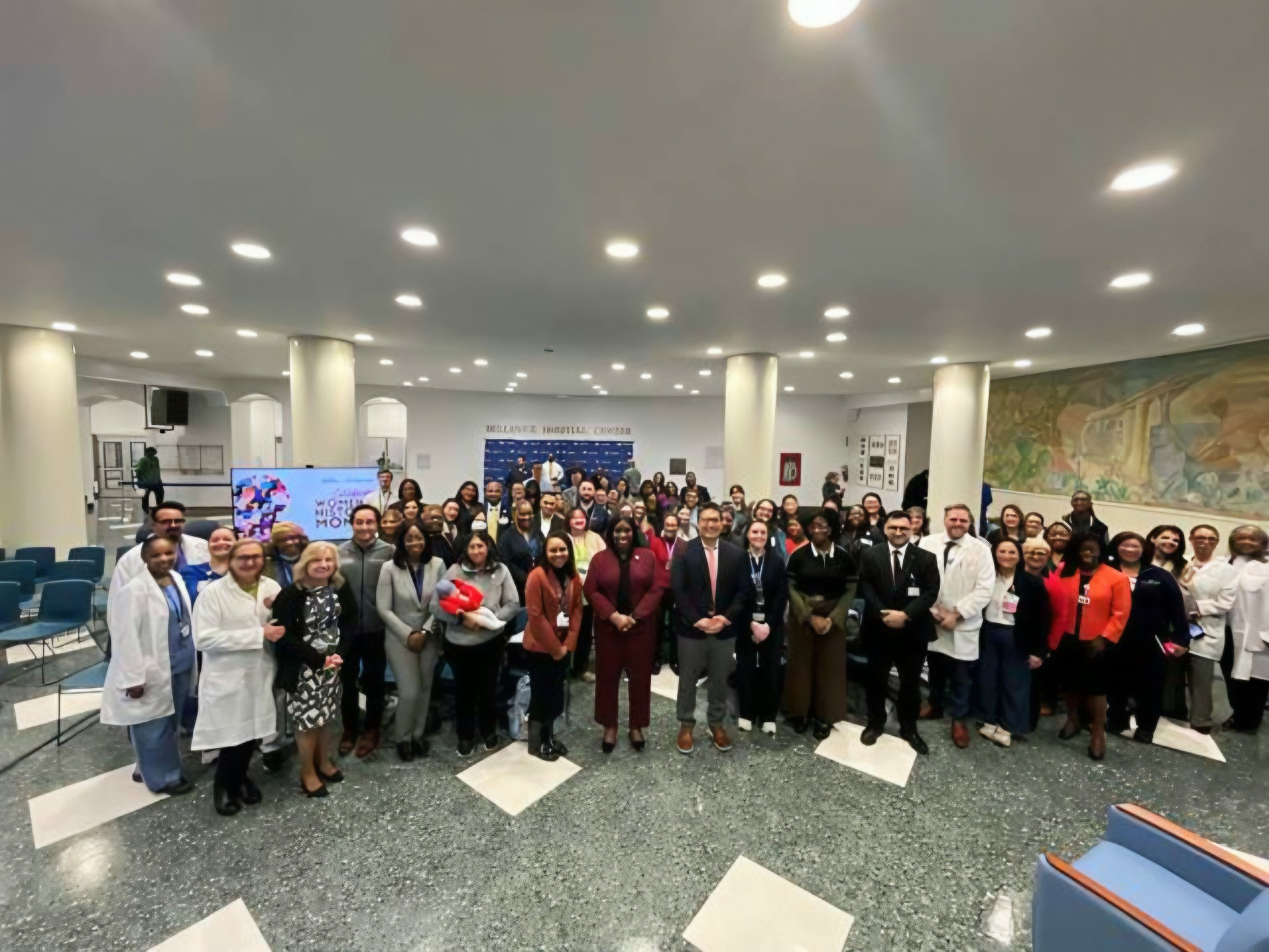 Bronx Borough President Vanessa Gibson Visits NYC Health + Hospitals / Bellevue