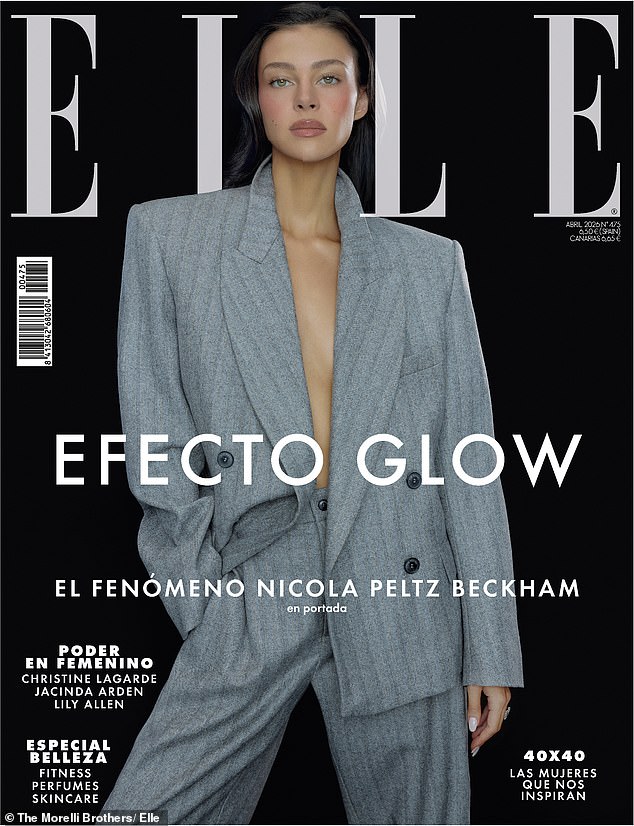 She went on to claim that Brooklyn 'loves playing football with her siblings' in a swipe at his estranged father David's career