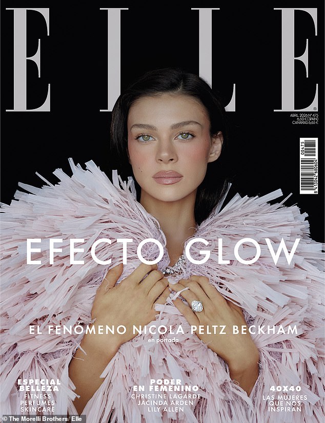 In another pointed remark, Nicola added of her husband: 'Brooklyn supports my dreams and is the sweetest when I get too hard on myself'