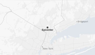 Map: 2.3-Magnitude Earthquake Reported North of New York City