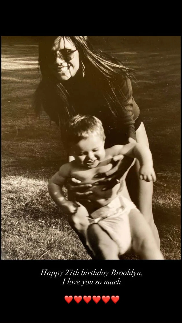 Victoria Beckham posted this message for her son Brooklyn on his birthday despite their estrangement