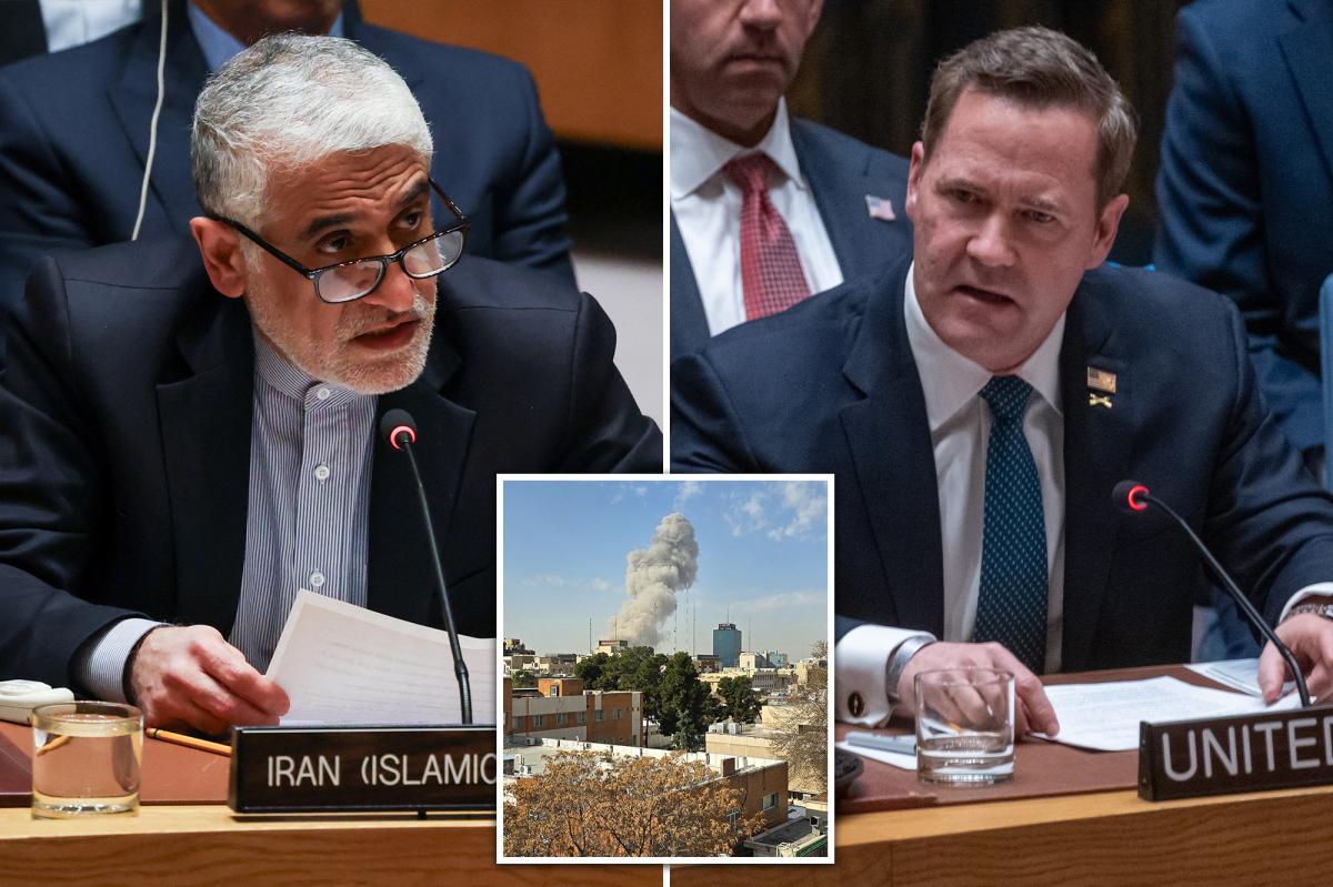 US Ambassador squares off with Iranian diplomat in fiery UN showdown amid Operation Epic Fury