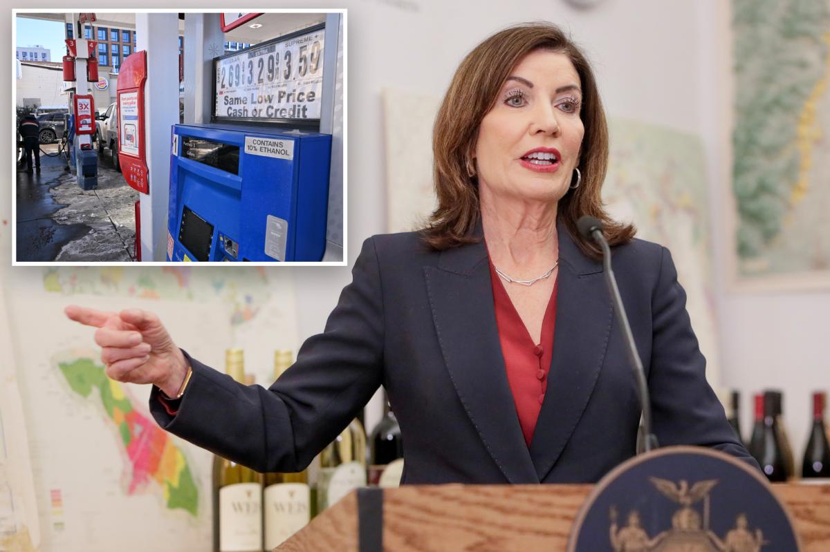 NY gas prices could soar by $2.23, Hochul warns
