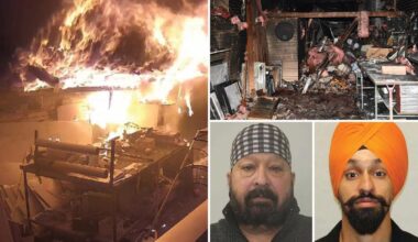 Father-son duo accused of squatting in NYC storefront set it on fire hours before eviction: feds