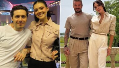 Nicola Peltz dodges question on feud with Brooklyn Beckham's family