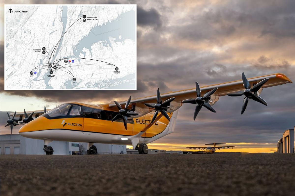 NYers could soon skip gridlock to take 'air taxis' to the airport as feds OK Big Apple test program