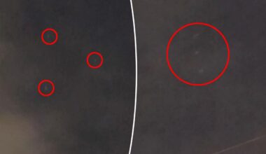 Queens man spots mystery orbs flying over NYC.