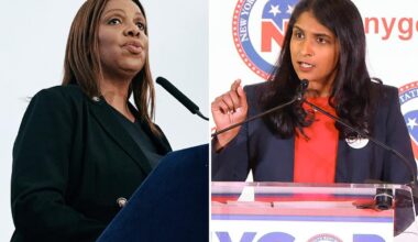 GOP hopeful looks to upset AG Tish James in election as NY 'tired of the lawlessness'