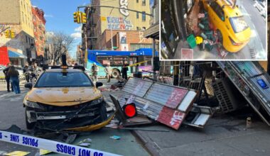 Yellow cabbie who rammed into two women on NYC sidewalk has TLC license suspended: officials