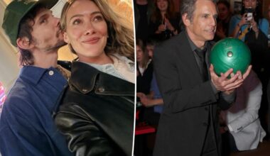 Hilary Duff and Matthew Koma take NYC, Ben Stiller goes bowling and more sightings