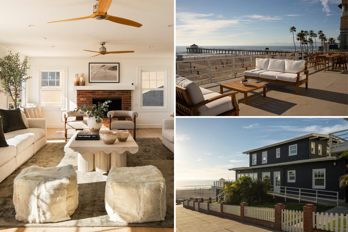Manhattan Beach home has views of Olympic beach volleyball