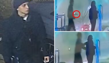 Chilling photos show stranger slashing NYC mom