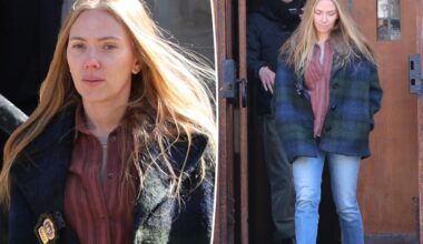 Makeup-free Scarlett Johansson spotted on set of new 'The Exorcist' film in NYC