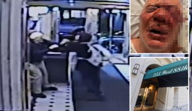 Whacko beats down NYC doorman, 71, who called him 'sir' as he pleaded for mercy