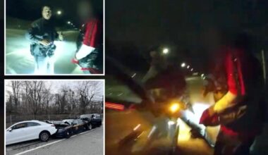 NY trooper miraculously walks away after out-of-control SUV causes chain-reaction crash