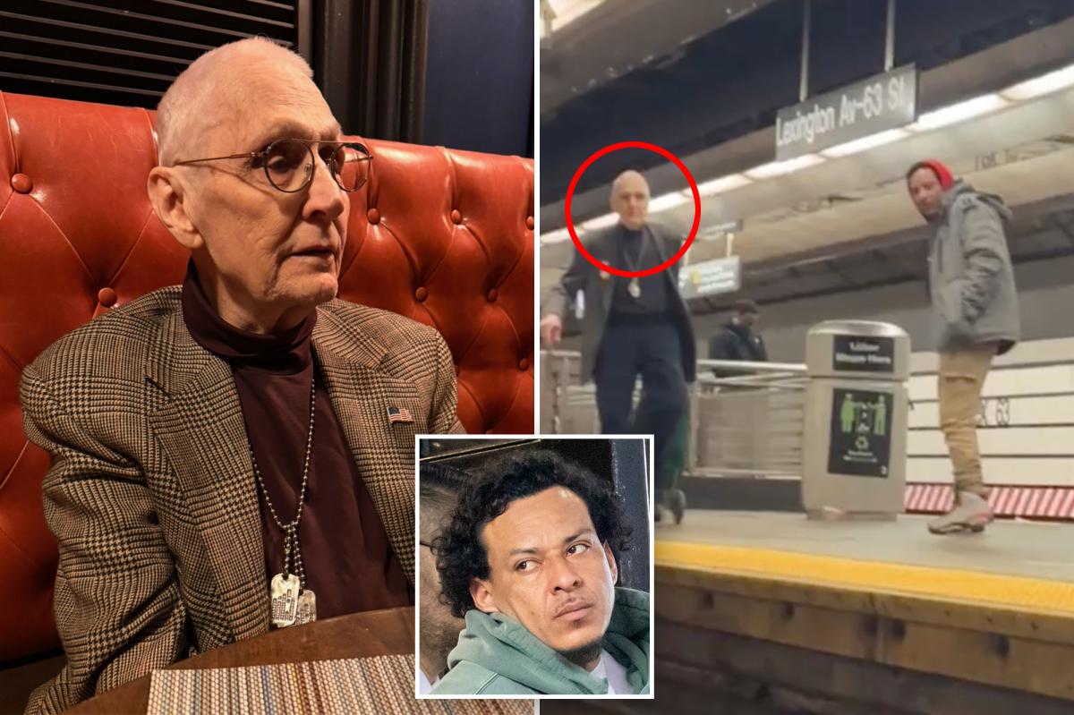 Veteran, 83, randomly shoved onto subway tracks dies from injuries