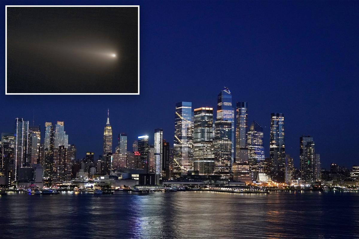Astonishing 'sun grazer' comet to streak across NYC sky, part of action-packed month for stargazers