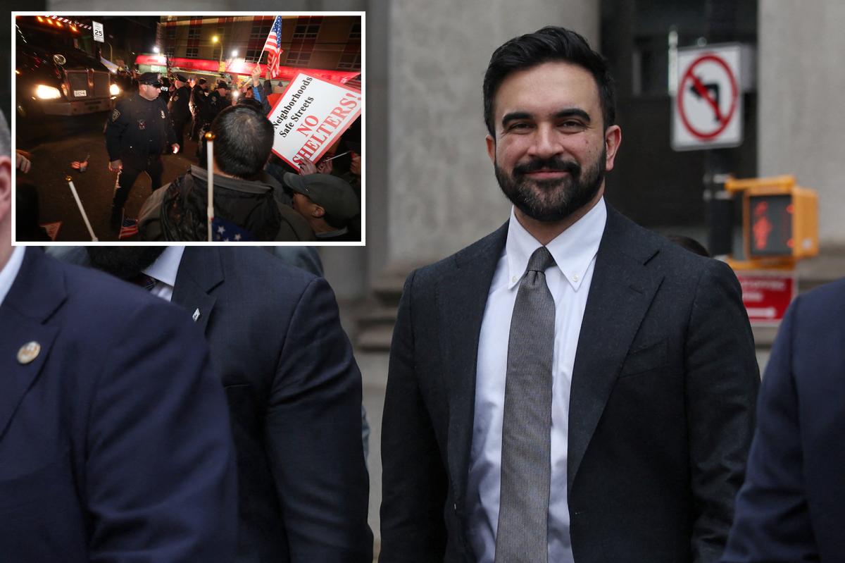 Mamdani plows ahead with NYC homeless shelter construction this week — despite mass protests