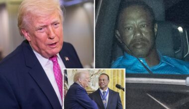 Trump on Tiger Woods' Florida rollover DUI crash, tells The Post Vanessa's boyfriend endures 'a life of pain'