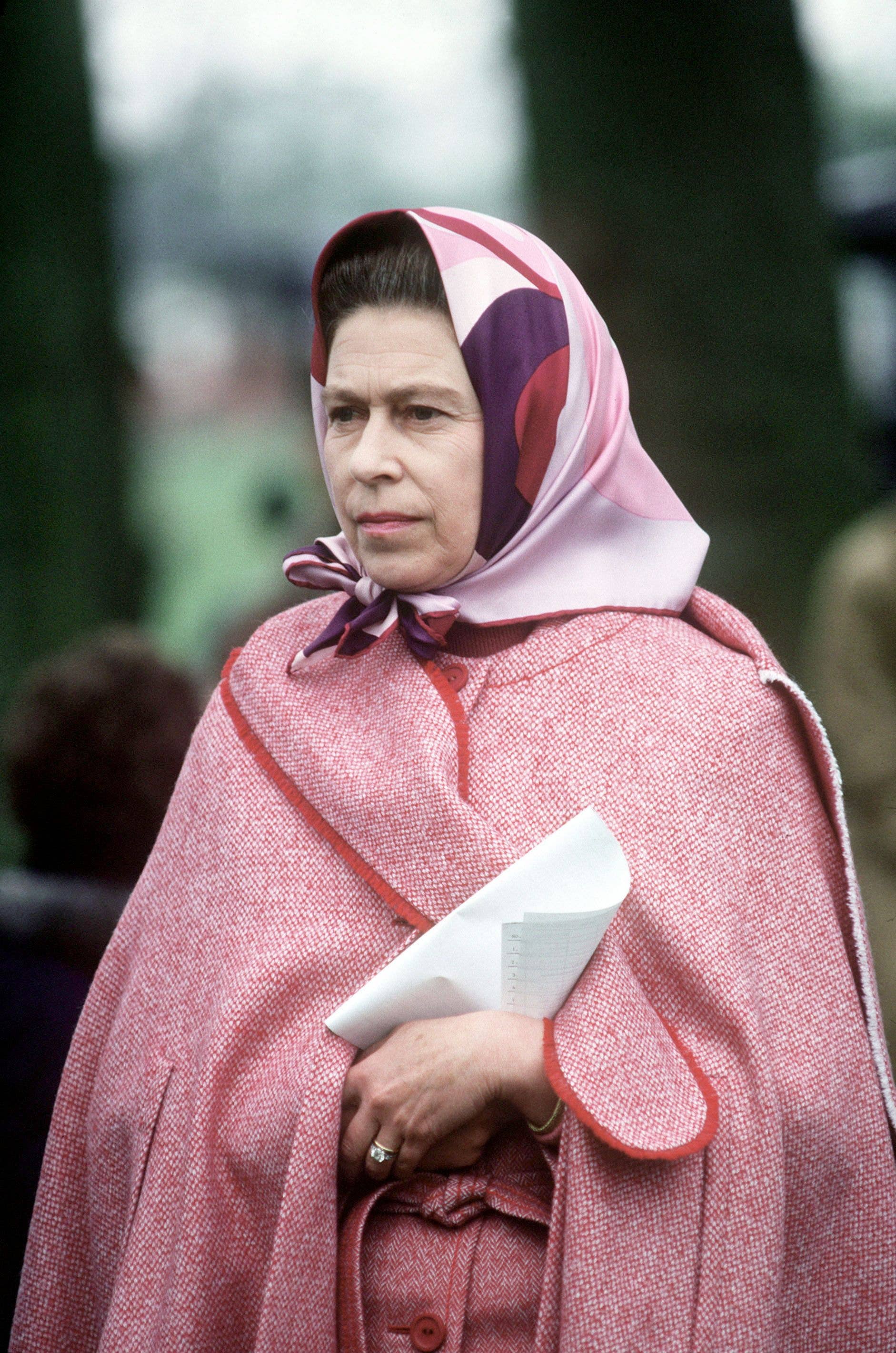 The Queen At The Royal Windsor Horse Show in 1979