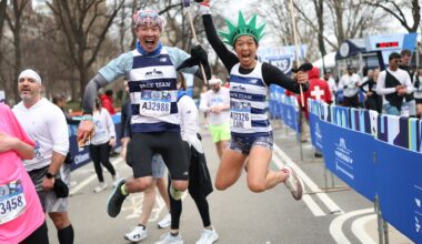 2026 United Airlines NYC Half Finish Line Gallery