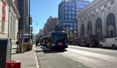 New York City is seeking to redesign Manhattan's 14th Street to  improve pedestrian safety, public space and connectivity. (Spectrum News NY1/Brian Hennel)