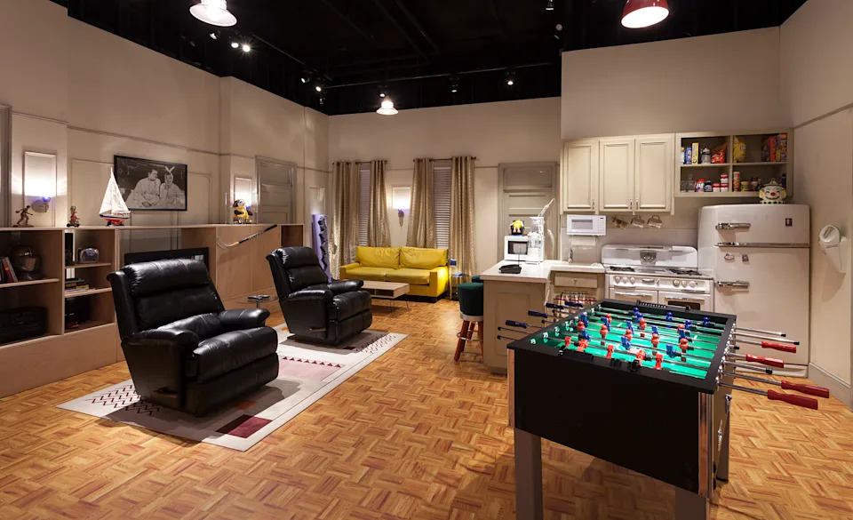 Joey and Chandler's apartment is also recreated for The FRIENDS Experience.