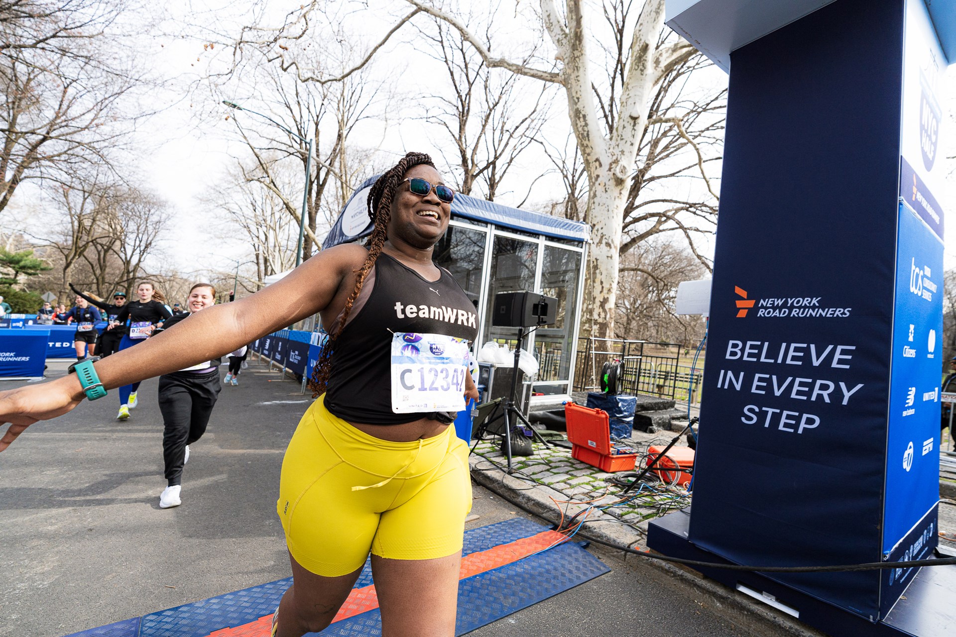2026 United Airlines NYC Half Finish