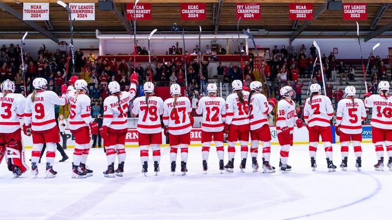 #11 Big Red Punches Ticket To Lake Placid With Series Sweep Over #13 Colgate