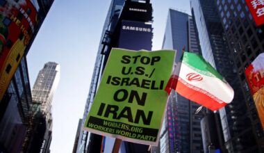 Hundreds of New Yorkers, including Iranian Americans, protest US strikes