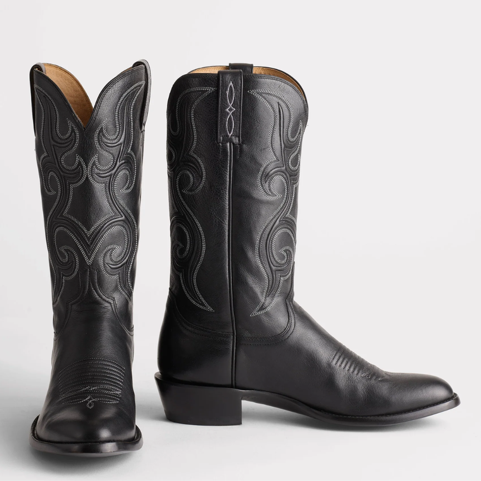 Cowhide Baker Boots 