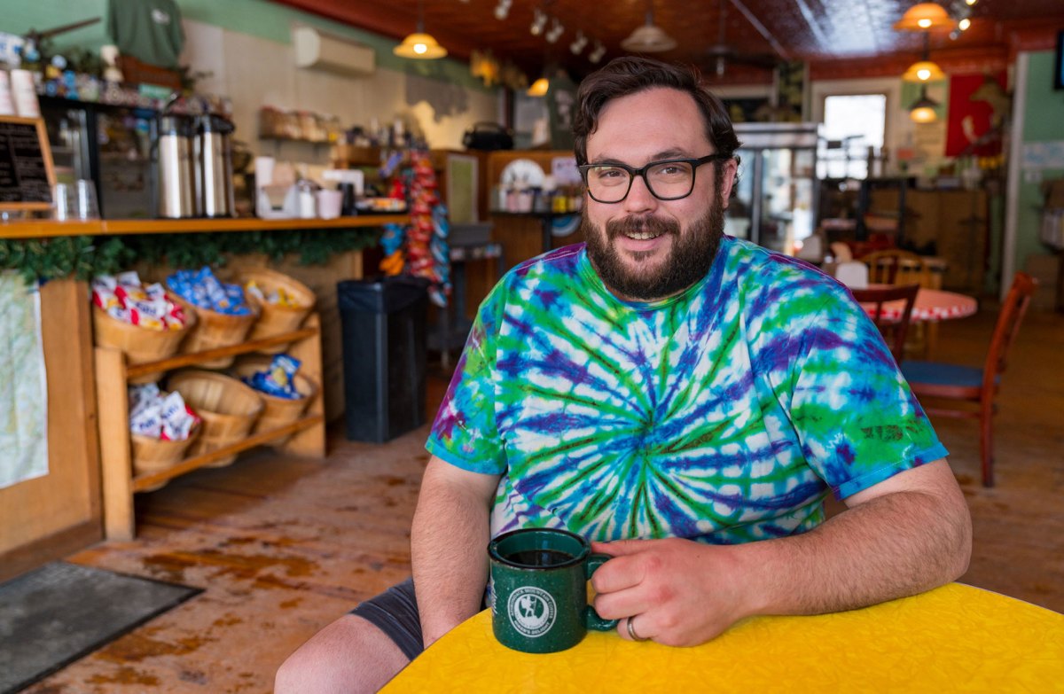 Jake Gaechter, chef and owner of Izzy’s Market and Deli in North Creek.