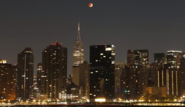 How to see the 'blood moon' in New York tomorrow