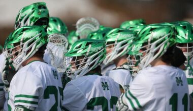 White Scores Six; Men’s Lacrosse Falls to Stony Brook on Saturday