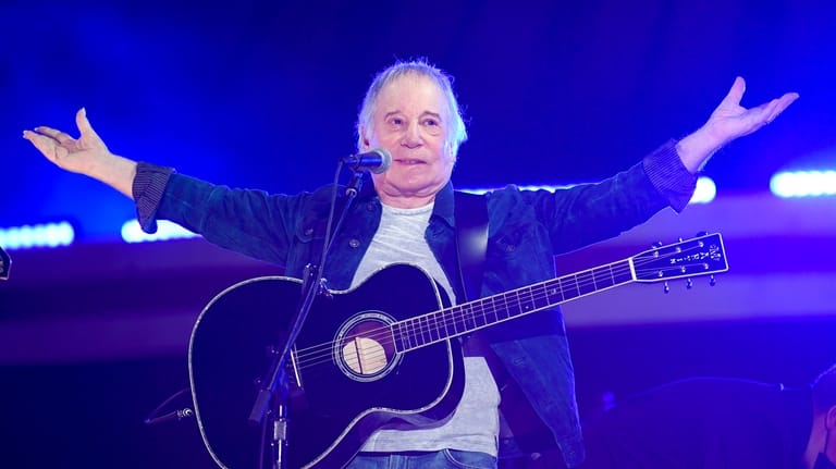 Singer-songwriter Paul Simon performs at Global Citizen Live in Central...