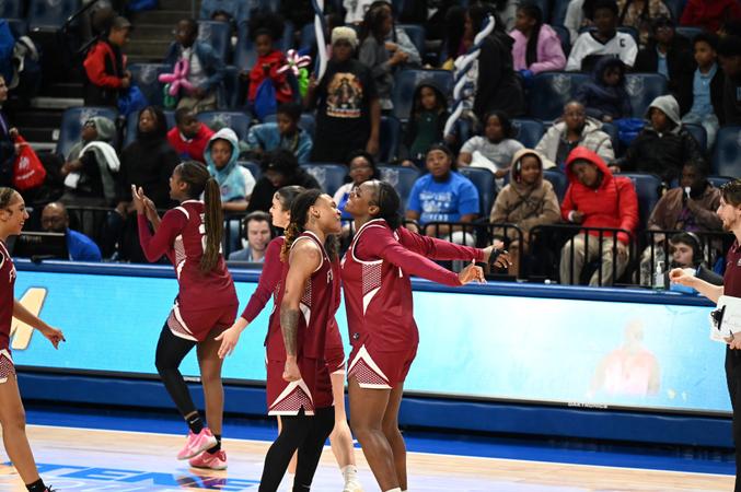 Women's Basketball Opens A-10 Tournament Wednesday