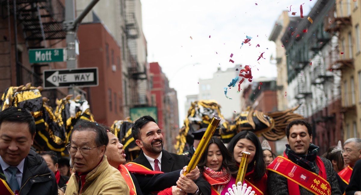 Mayor Mamdani steps off into New York City parade politics