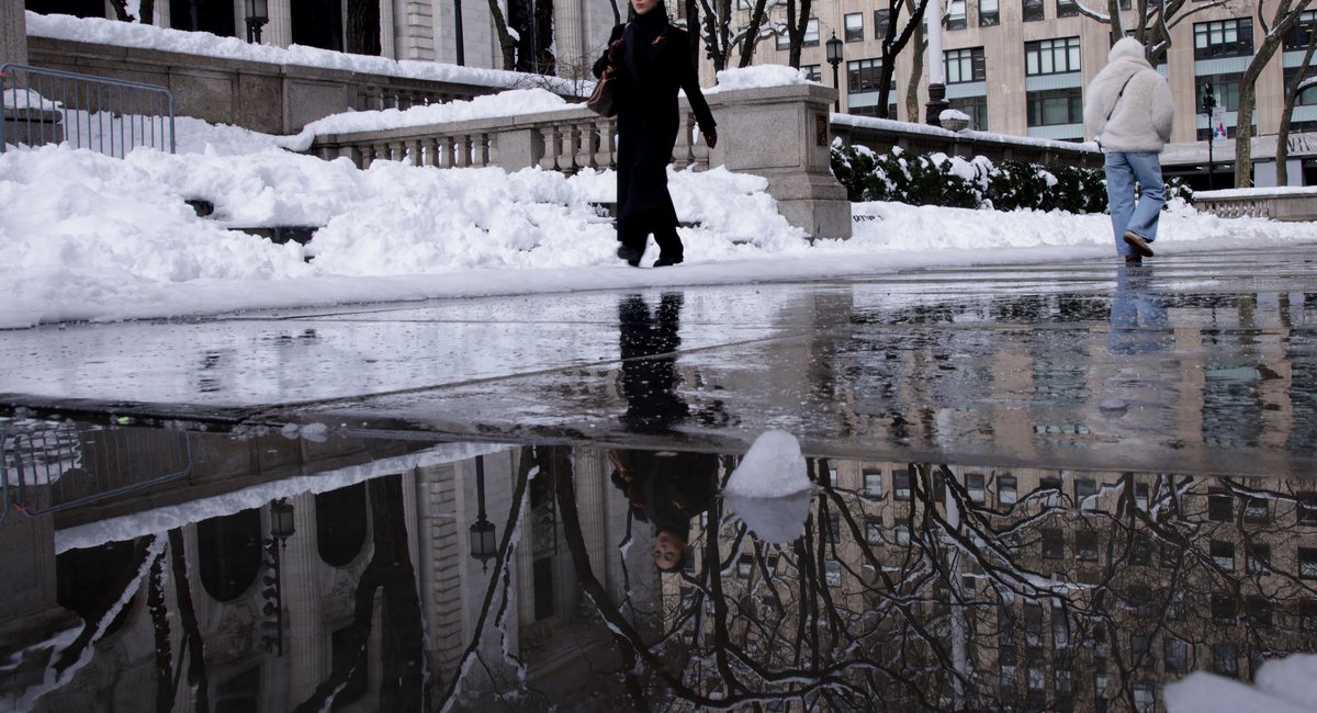 Warmer weather is coming to NYC, with highs possibly reaching the 60s
