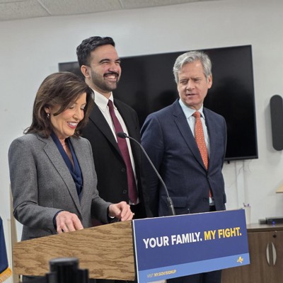 Hochul and Mamdani are all smiles, despite disagreement on taxes