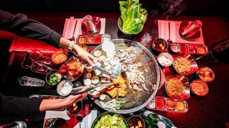 Won KBBQ in Carle Place is an all-you-can-eat Korean BBQ...