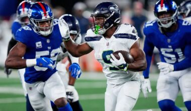 Giants free agency primer: Kenneth Walker, RBs on N.Y.'s radar