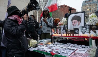 NYC vigil for Ali Khamenei turns violent as protestors clash