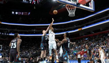 Nets end 10-game losing streak by rallying from down 23 points to stun Pistons 107-105