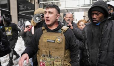 Counterprotester throws improvised explosive at anti-Islam event in NYC, police say