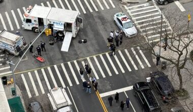 Police swarm NYC street Sunday amid IED probe near Gracie Mansion