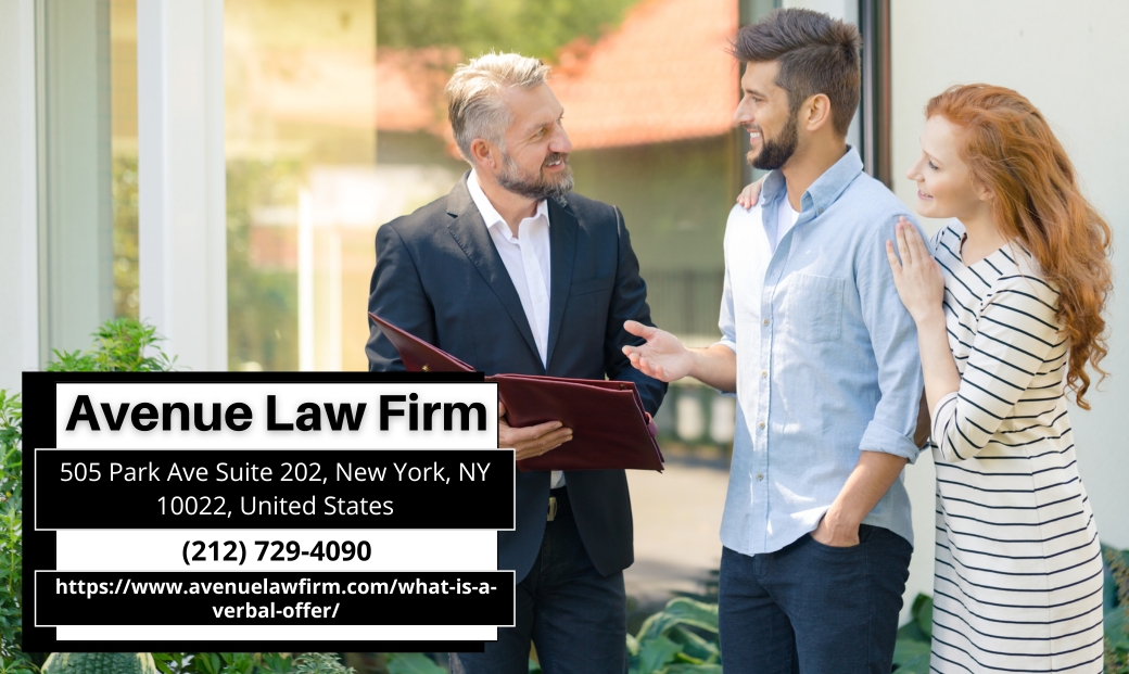 Manhattan Real Estate Attorney Peter Zinkovetsky Explains Why Verbal Offers Are Not Legally Binding in New York