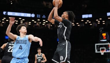 Sharpe and Agbaji lead Nets to 2nd straight win, 126-115 over injury-plagued Grizzlies